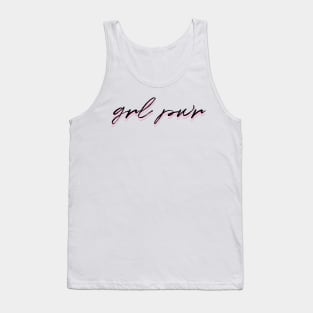 grl pwr light pink Tank Top